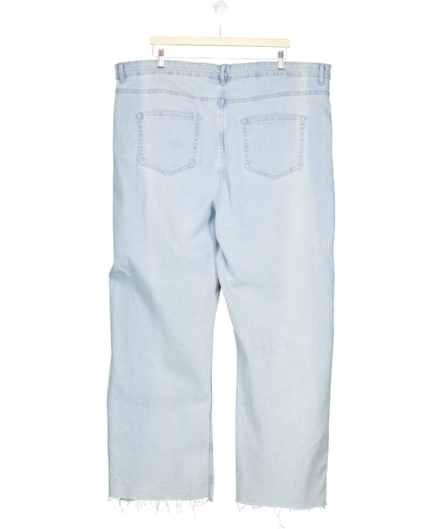 Yours Blue Wide Leg Jeans UK 24