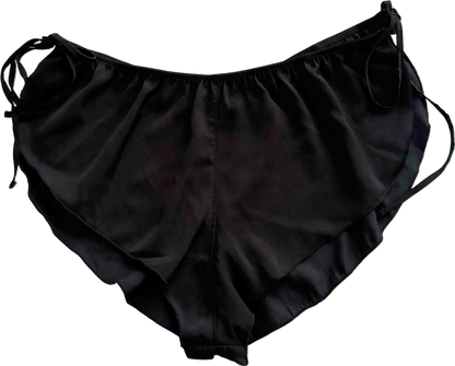 Bluebella Black Satin Shorts UK 10