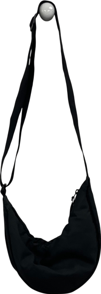 uni qlo Black Round Mini Shoulder Bag One Size