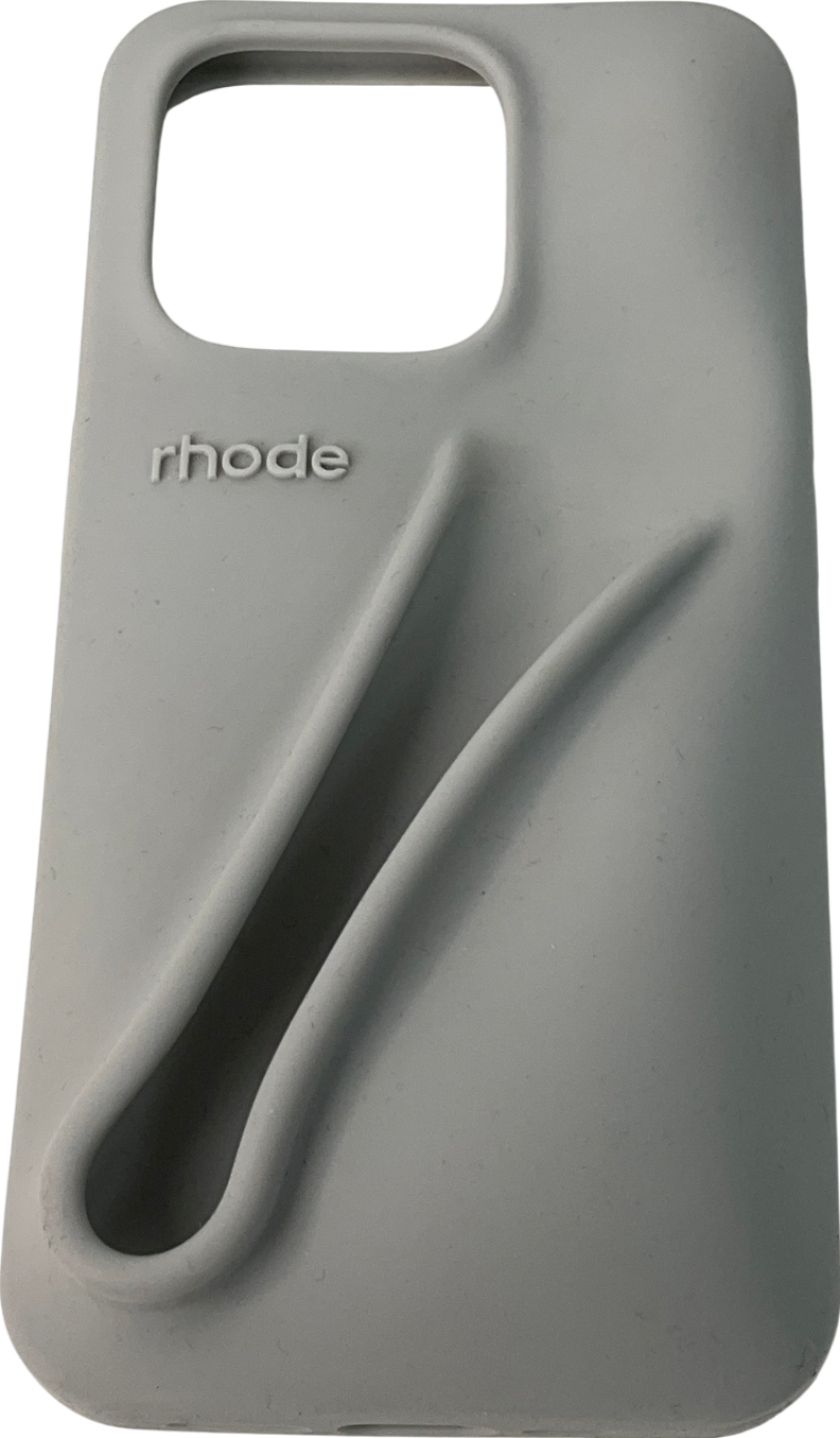 Rhode Grey Iphone 15 Lip Gloss Case One Size
