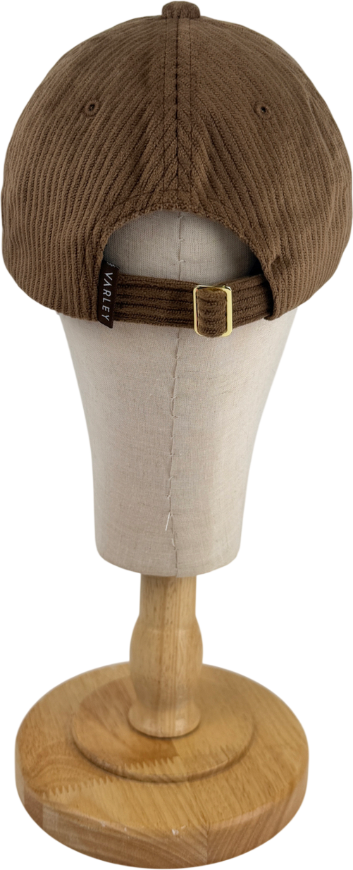 Varley Brown Vickers Embroidred logo Soft Cord Cap