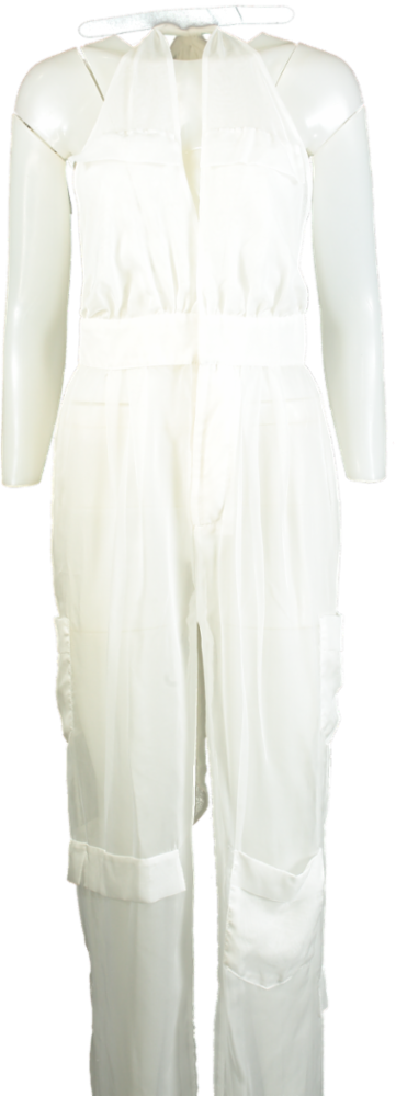 The Dolls House White Jumpsuit UK M