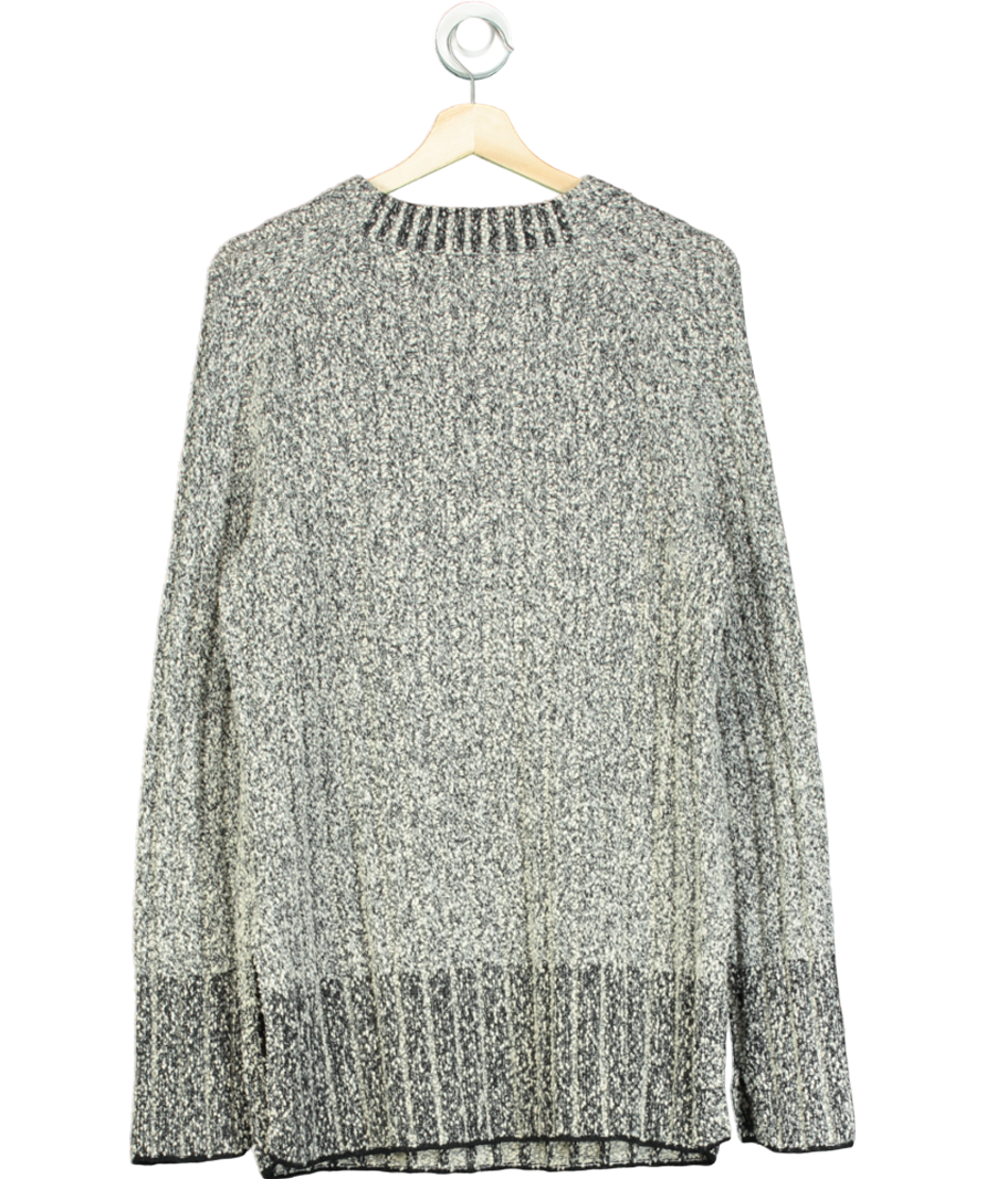 Rag & Bone Grey Bobble Detail Knit Jumper UK L