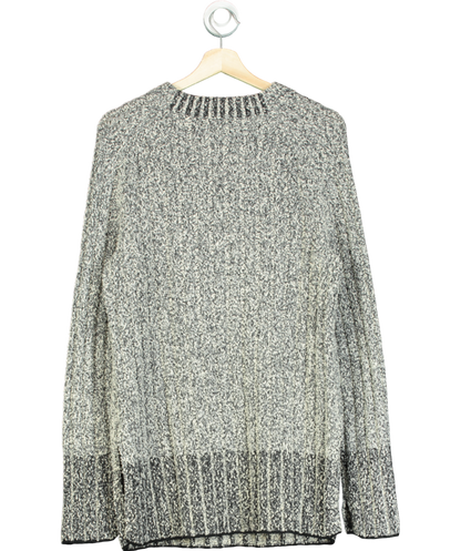 Rag & Bone Grey Bobble Detail Knit Jumper UK L