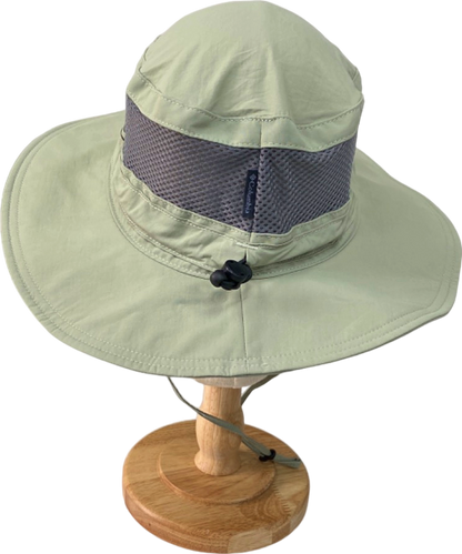 Columbia Green Mesh-Panelled Sun Hat OS