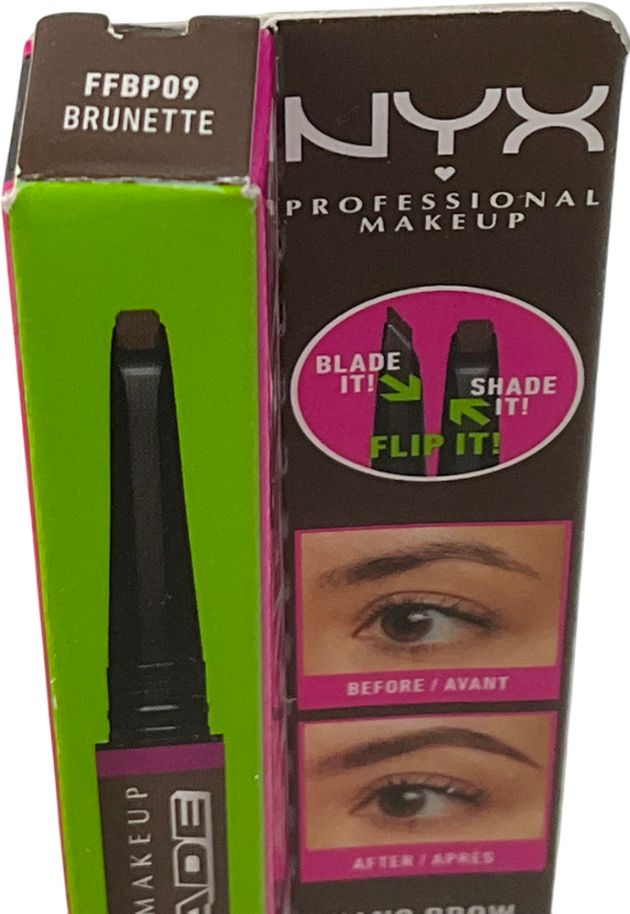 NYX Blade & Shade, Nano Brow Mechanical Pencil Brunette 0.06