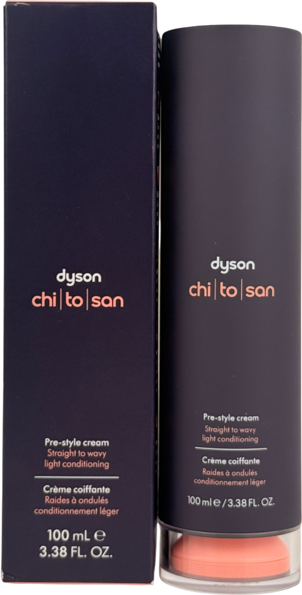 Dyson Chitosan Pre-style Cream-straight To Wavy Light Conditioning 100ml