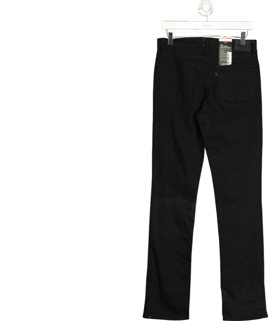 levis Black 724™ High Rise Straight Jeans W30