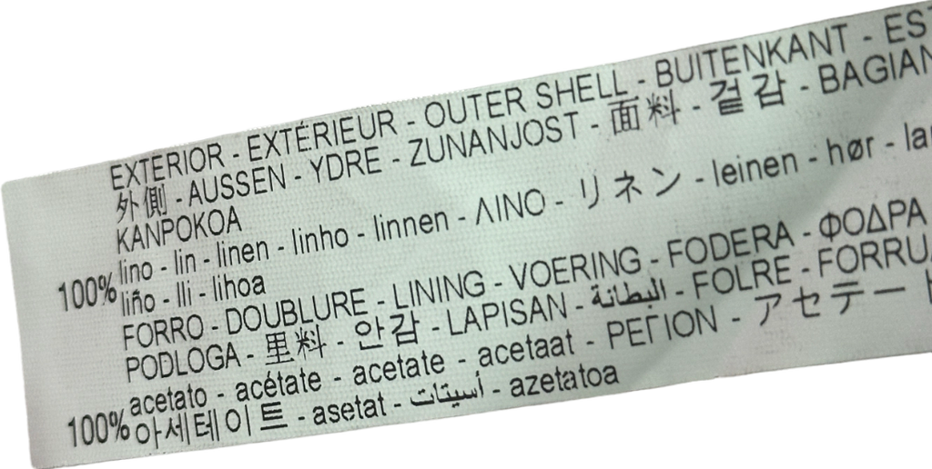 Zara Pink Linen Blazer and Trousers Set UK M