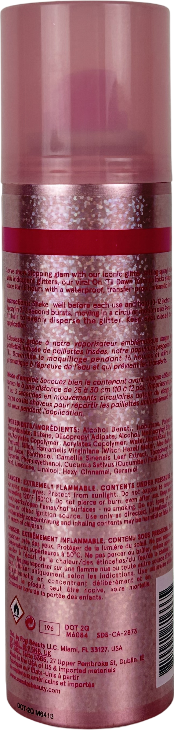 one Size Beauty On 'til Dawn Mattifying Waterproof Setting Spray 143ml