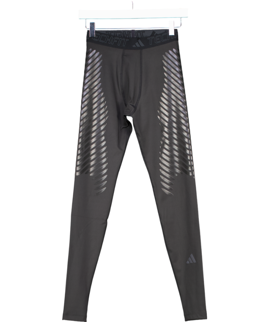 adidas Black Techfit Compression Training Leggings UK S