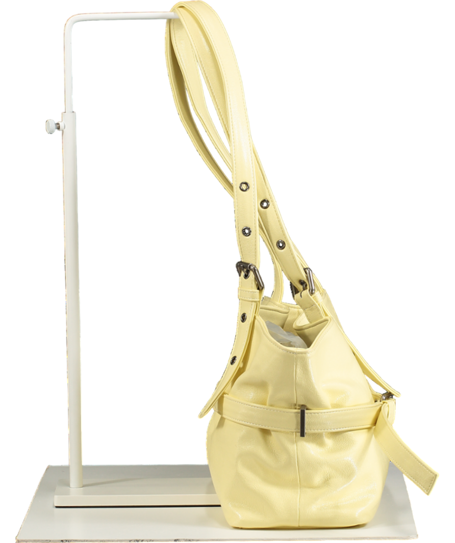 SAMO ONDOH Yellow Le Belt Tote/shoulder bag
