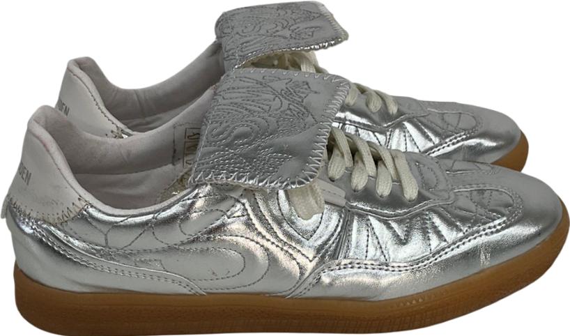 STEVE MADDEN Metallic Eforma Trainer UK 6 EU 39 👠