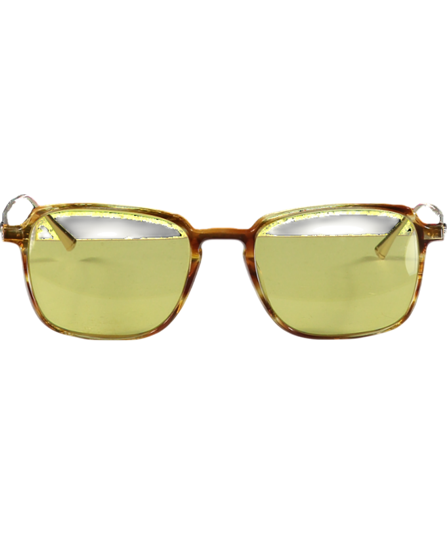 Taylor Morris Yellow Tortoise Shell Sunglasses One Size