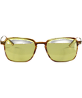 Taylor Morris Yellow Tortoise Shell Sunglasses One Size