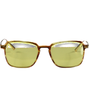 Taylor Morris Yellow Tortoise Shell Sunglasses One Size