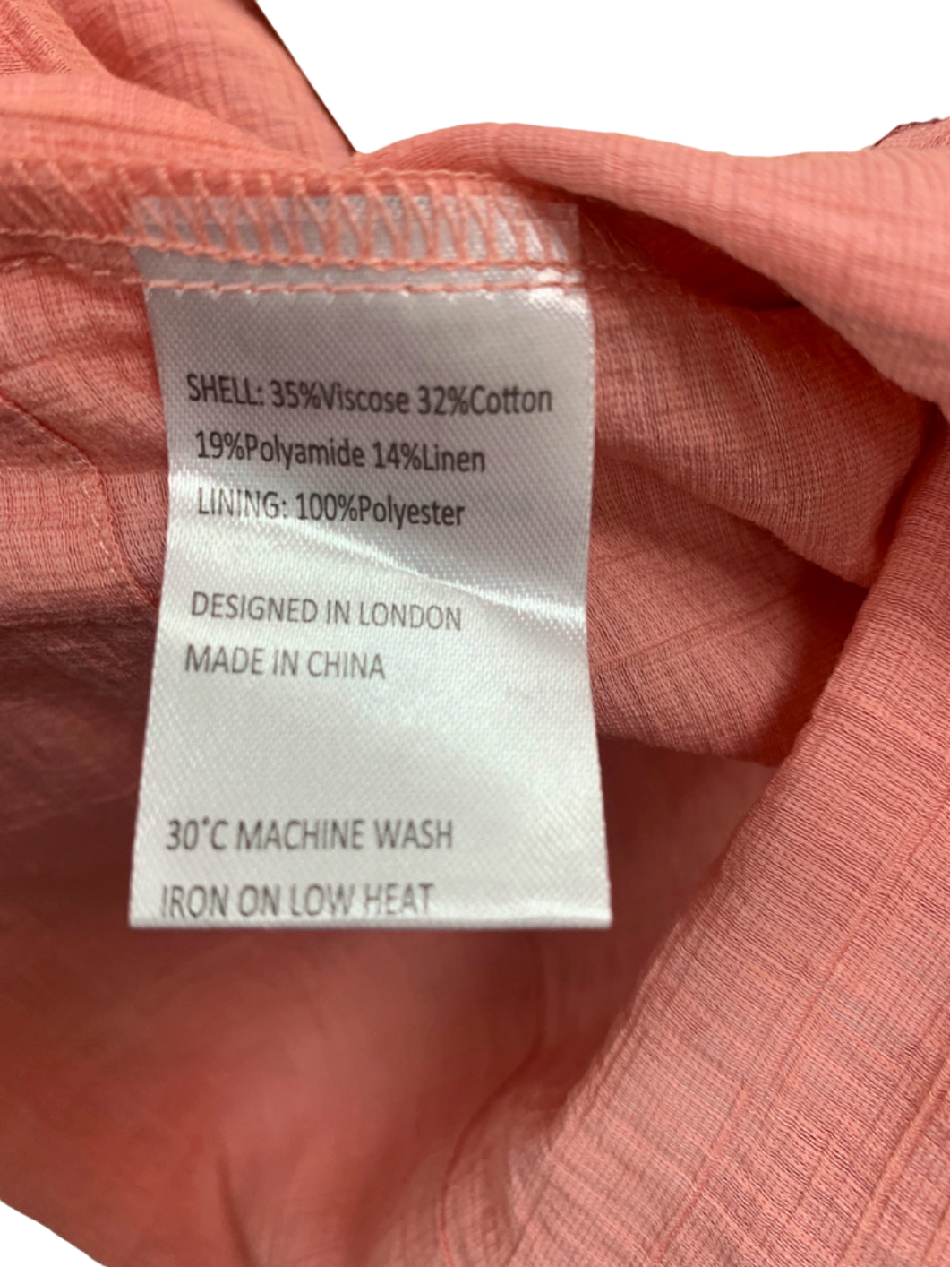 Jovonna London Coral FIAMMA Puff Sleeve Blouse UK XS