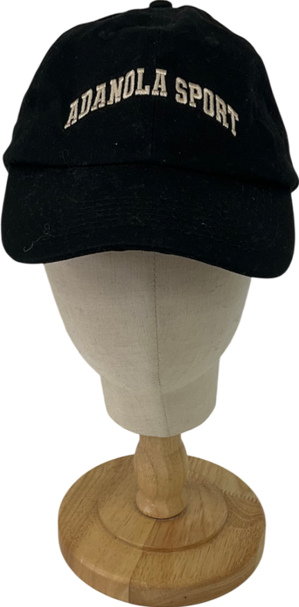 Adanola Black Sport Cap One Size