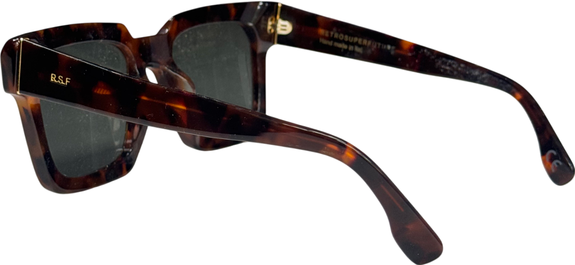 retrosuperfuture Brown Palazzo Classic Havana Sunglasses