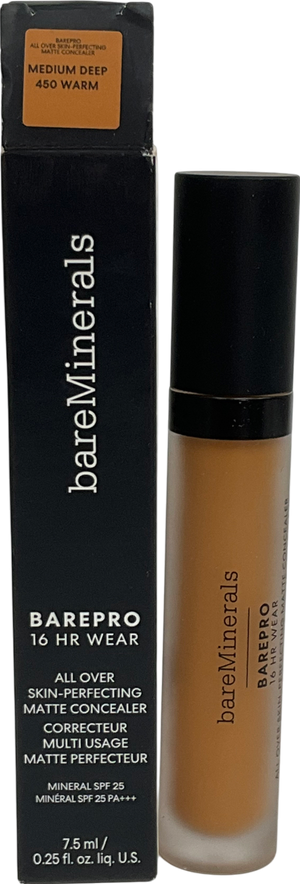 bareMinerals Barepro All-over Skin-perfecting Matte Concealer Mineral 450 7.5ml