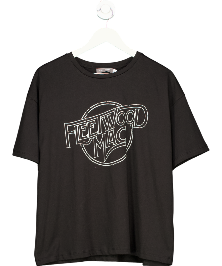 Mint Velvet Black Fleetwood Mac T-shirt UK L