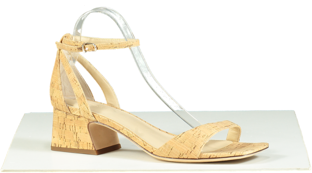 J.McLaughlin Beige Cork Sandals UK 7 EU 40