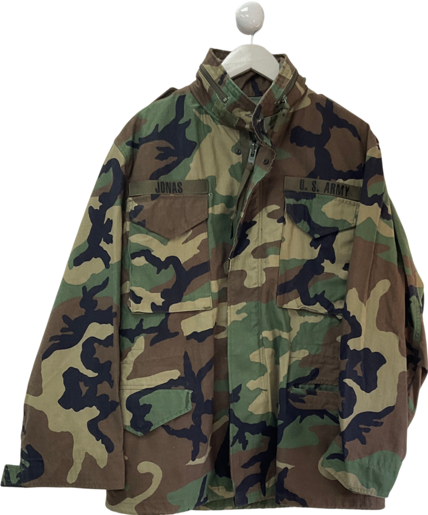 Green Vintage Army Jacket UK M