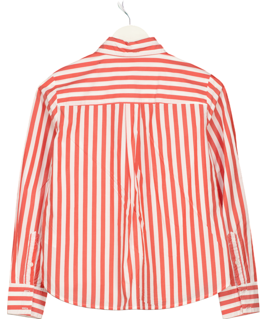 Boden Red 100% Cotton Stripe Shirt Petite UK 6