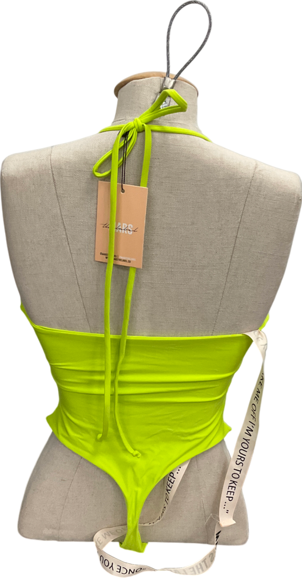 Mars the Label Green The Tie Crossover Swimsuit UK 8