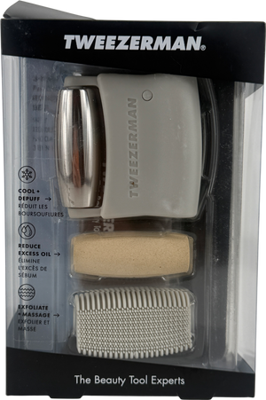 Tweezerman 3-in-1 Facial Roller Set One size