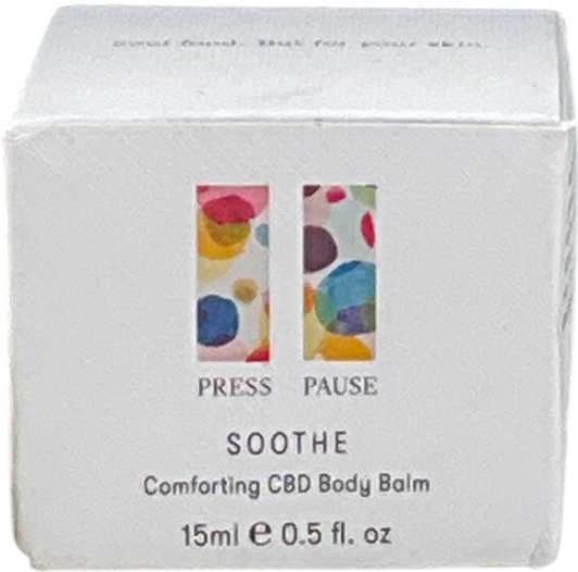 press pause Soothe Comforting Body Balm 15ml