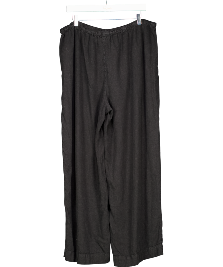 Nobody's Child Black Wide Leg Trousers UK 18