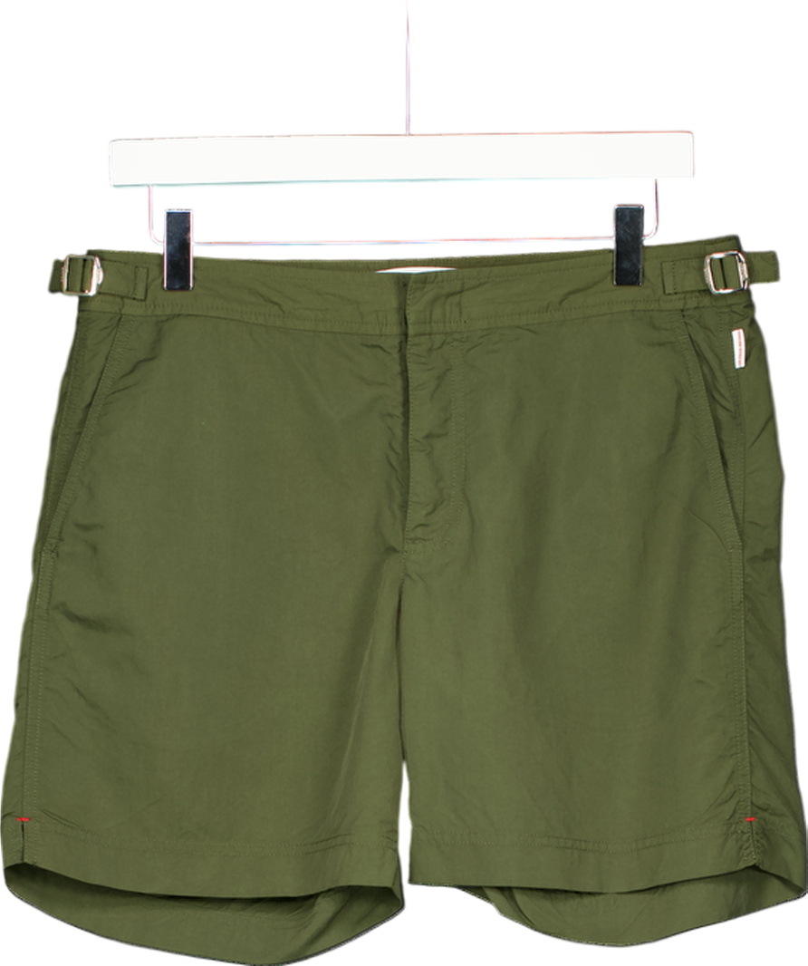 Orlebar Brown Green Bulldog Swim Shorts W31