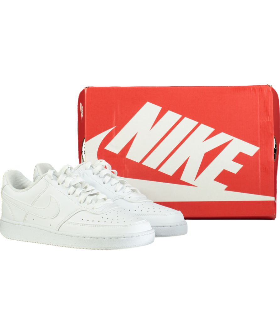 Nike White Court Vision Low Trainers UK 5.5 EU 38.5 👠