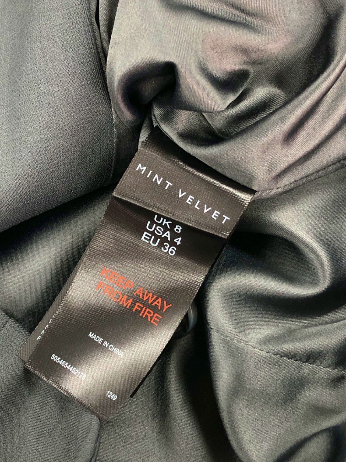 Mint Velvet Grey Sleeveless Waistcoat UK 8