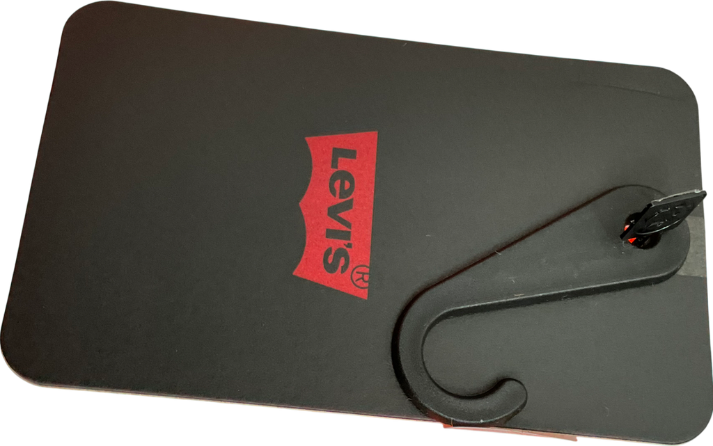 levis Orange Backpatch Cotton Beanie Hat One Size