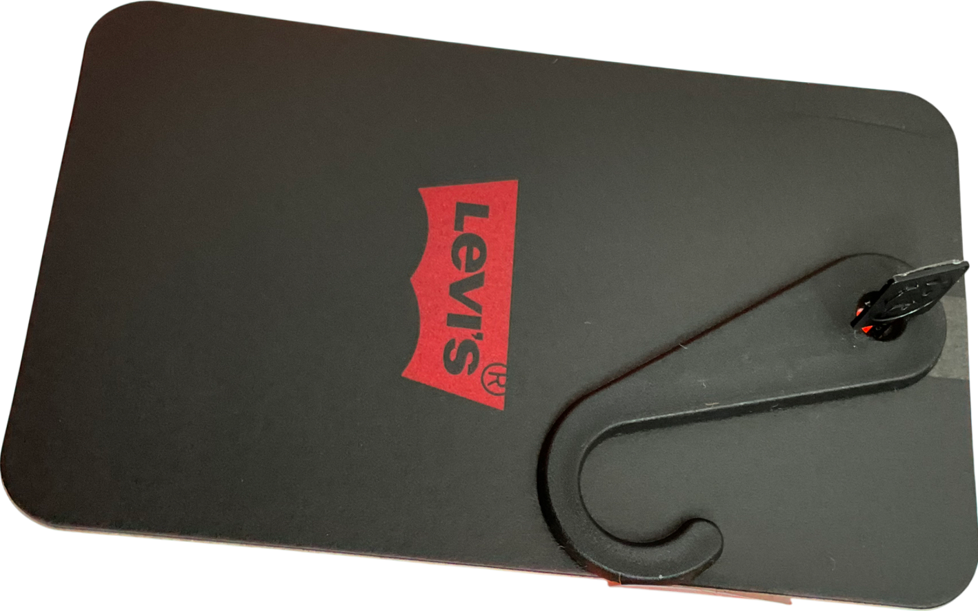 levis Orange Backpatch Cotton Beanie Hat One Size