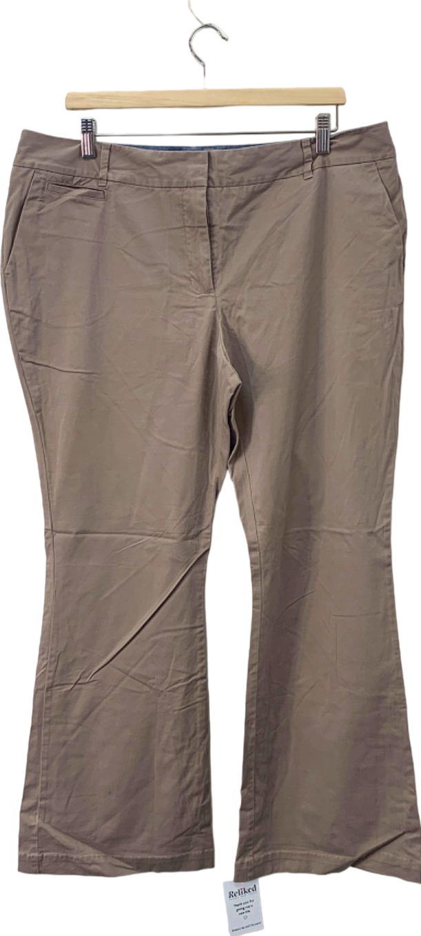 Boden Brown Flared Trousers UK 10L