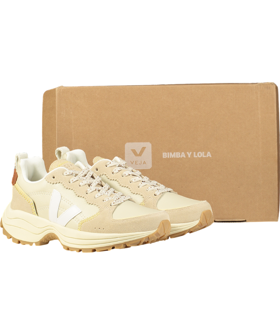 VEJA Beige X Bimba Y Lola Leather Trainers UK 7 EU 40 👠