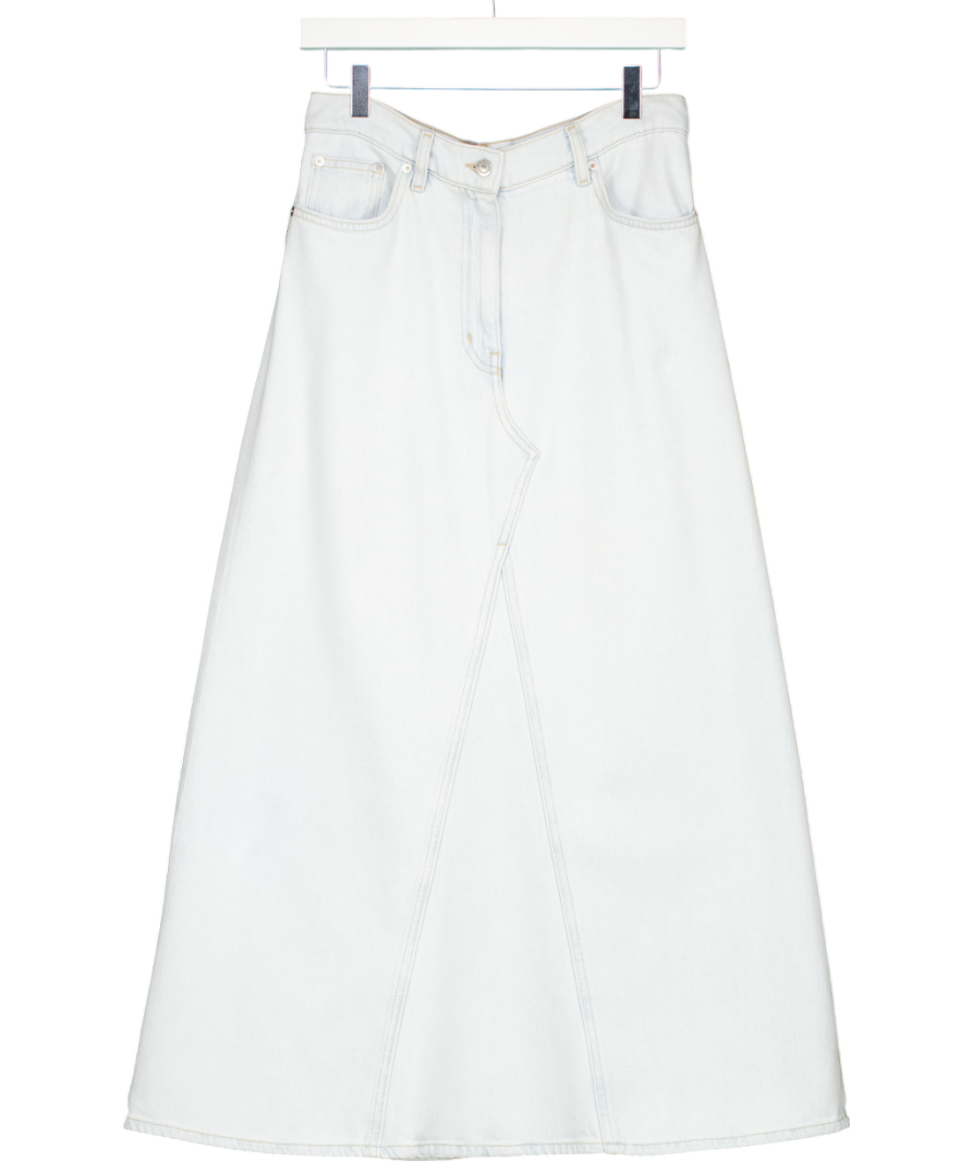 Arket Blue Maxi Denim Skirt UK 8