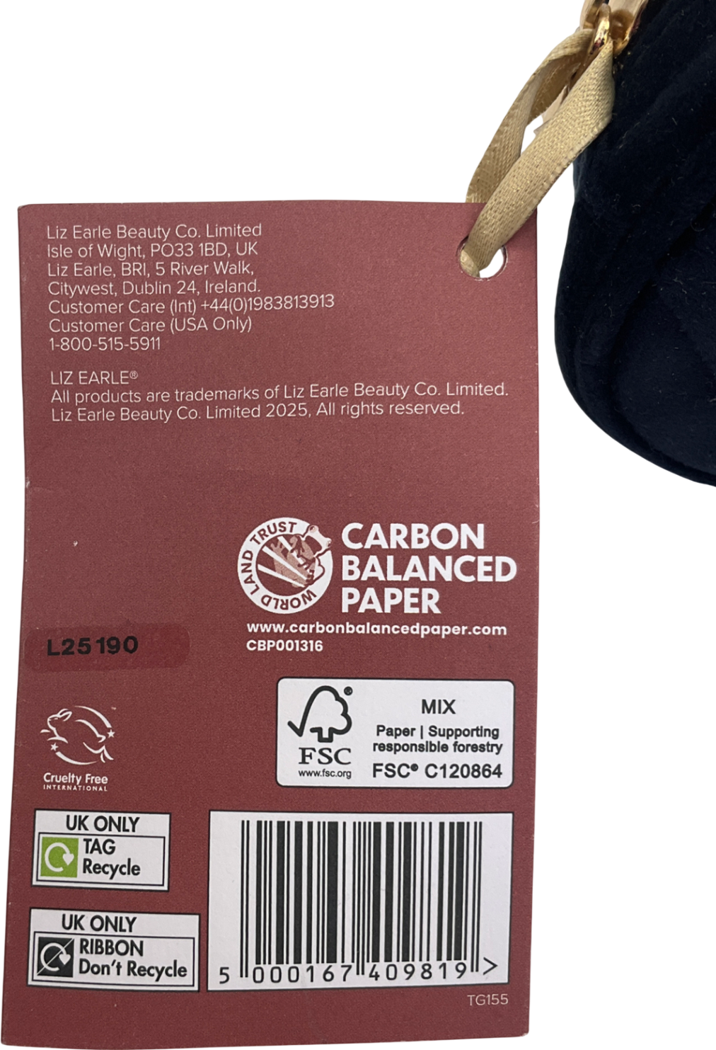 LIZ EARLE Bergamot & Cardamom Handcare Gift 50ml