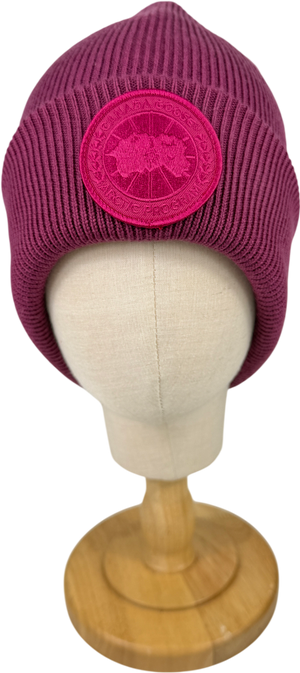 Canada Goose Arctic Toque Garment Dye Beanie Magenta
