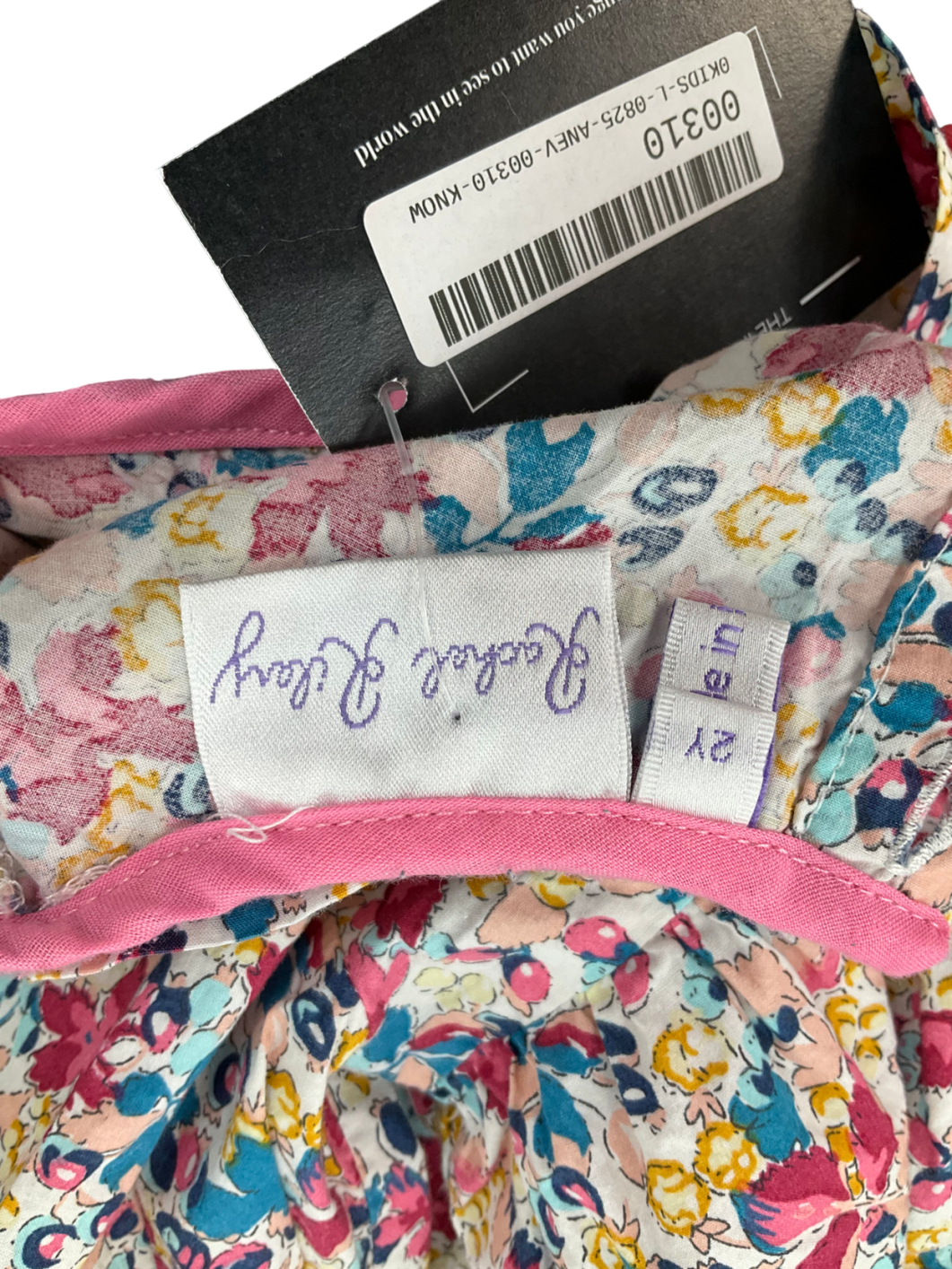 Rachel Riley Multicoloured Winter Berry Top 2 Years