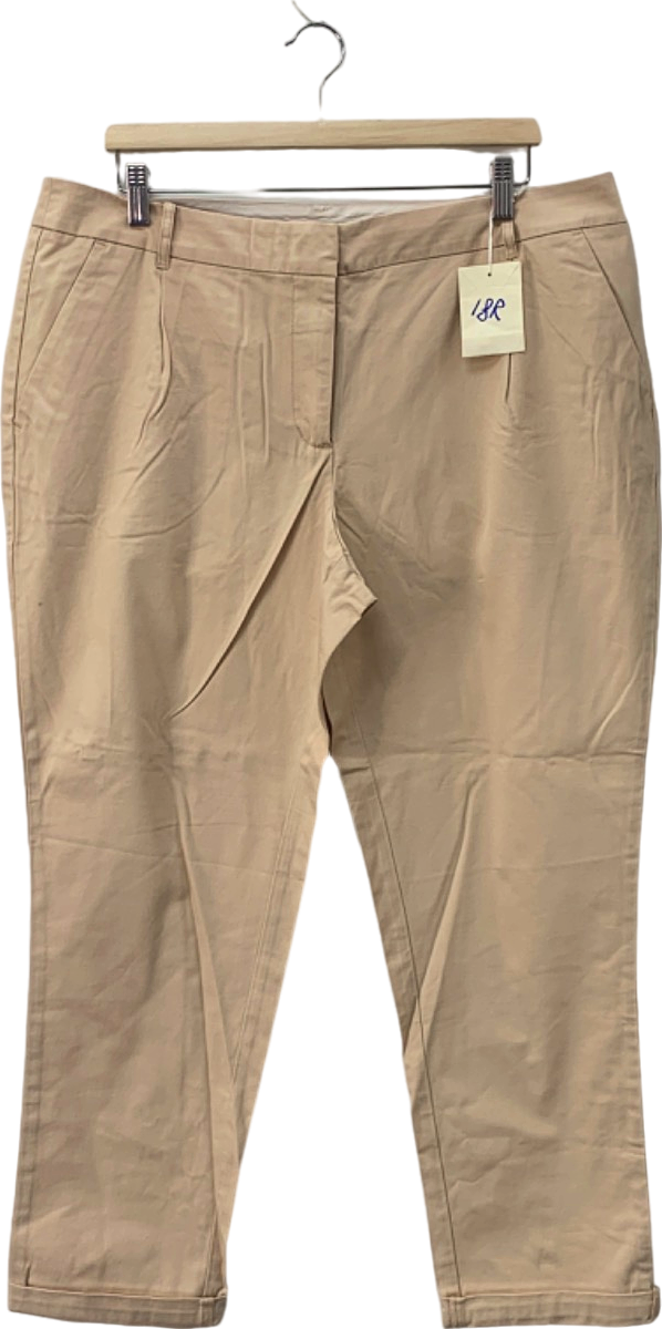 Boden Beige Casual Trousers UK 18R
