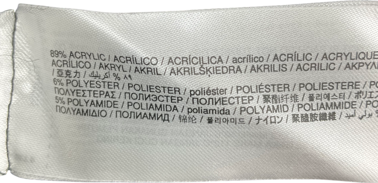 MANGO Black Super soft Cable Knit Jumper UK XS/S