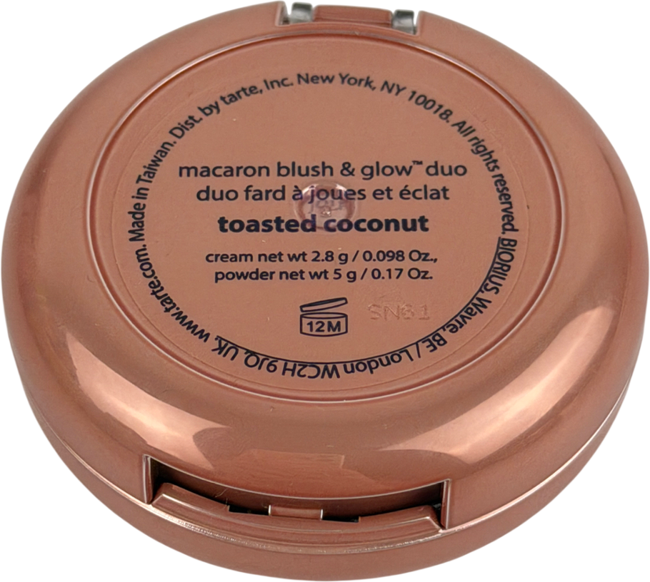 Tarte Macaron Sculpt & Bronze™ Duo Toasted Coconut 2.8g