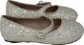 Age of Innocence Elin Glitter White Shoes UK 12 EU 30.5 👼