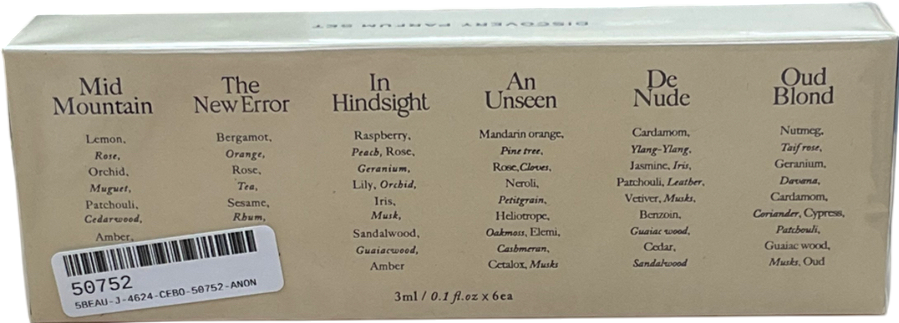 pesade Discovery Parfum, Set 3ml