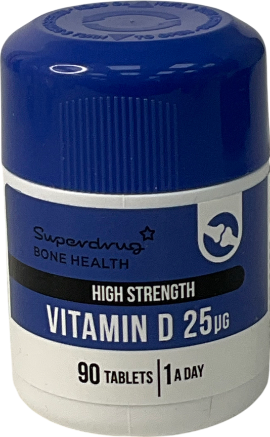 Superdrug Vitamin D 25µg 60s 90 tablets