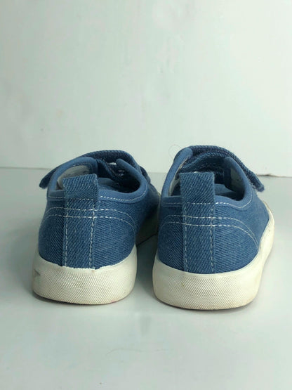 H&M Blue Canvas Trainers UK 11 Kids